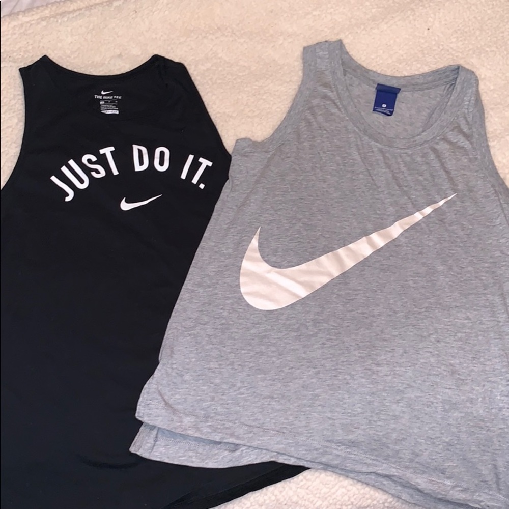two Nike tees